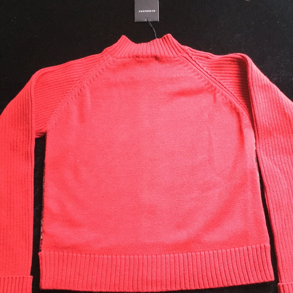 🎉Host Pick 🆕 Burberry sweater jacket AUTHENTIC - Picture 7 of 9